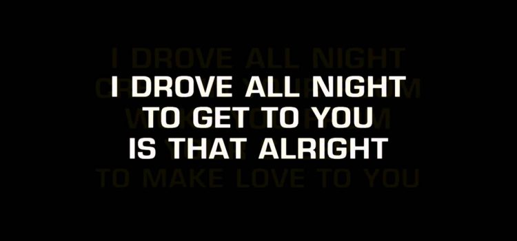 Celine Dion Drove all night mp3 free download